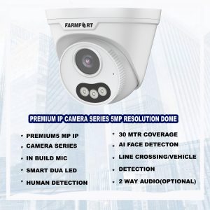 Premium IP Camera Series 5mp Resolution Dome