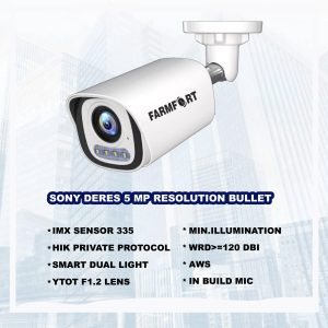 Sony Deres 5MP Resolution Bullet Camera