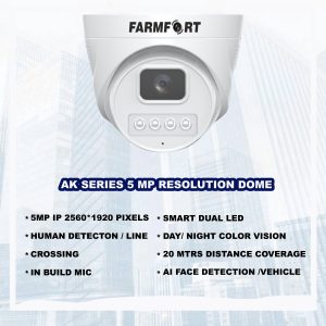 AK Series 5MP Resolution Dome Camera